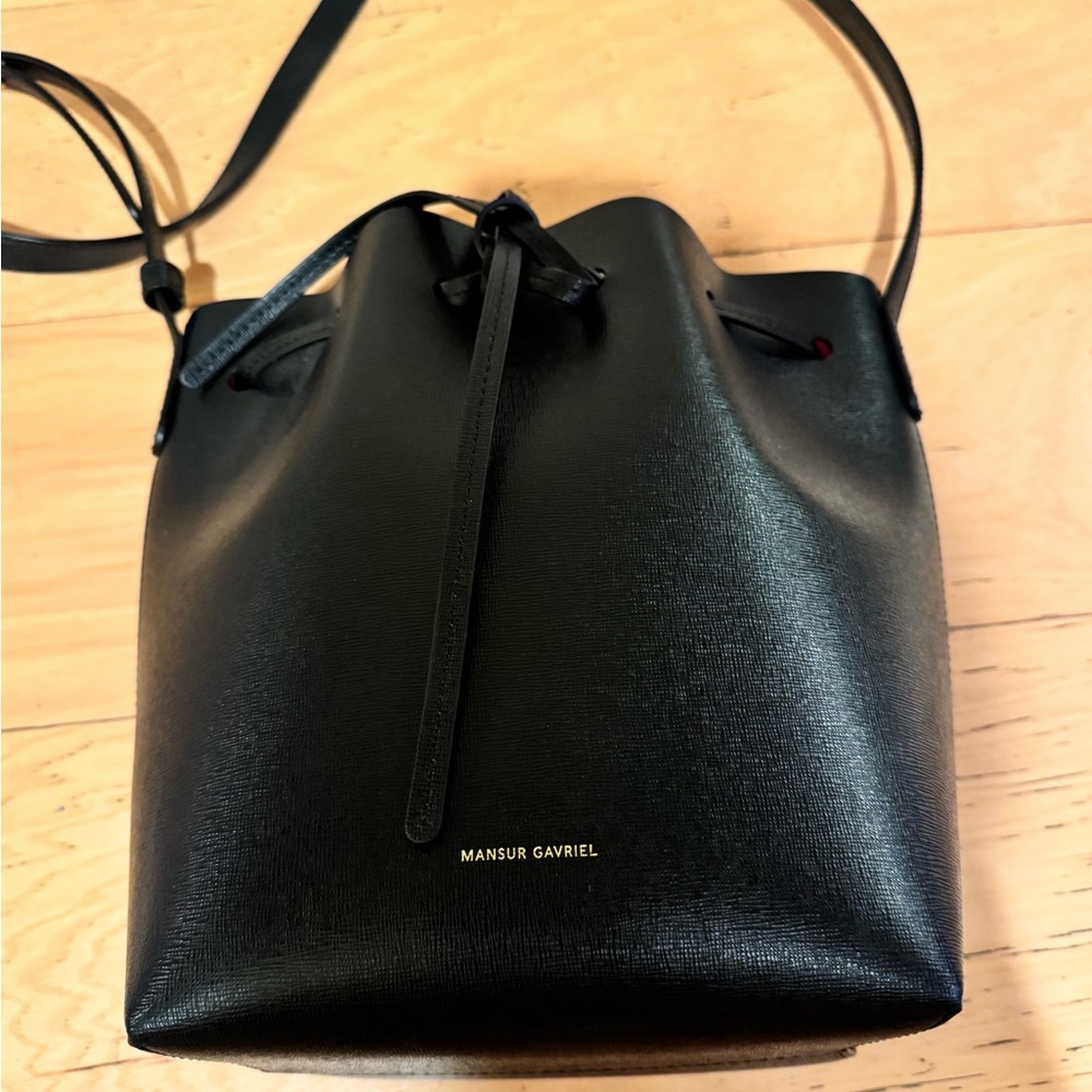 Mansur Gavriel Black Crossbody Bag
